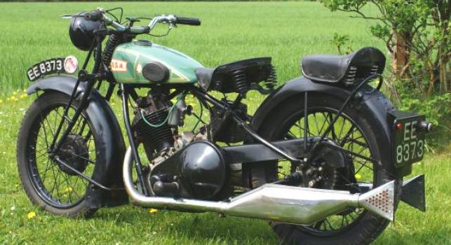 BSA 1929 Sloper 500cc OHV