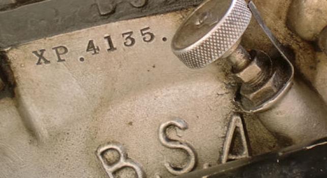 BSA  Sloper 500 cc 1930