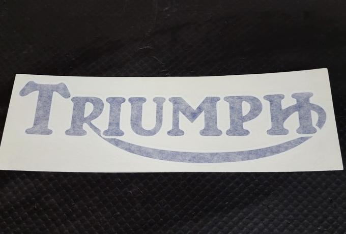 Triumph Tank Vinyl Transfer / Sticker 1955