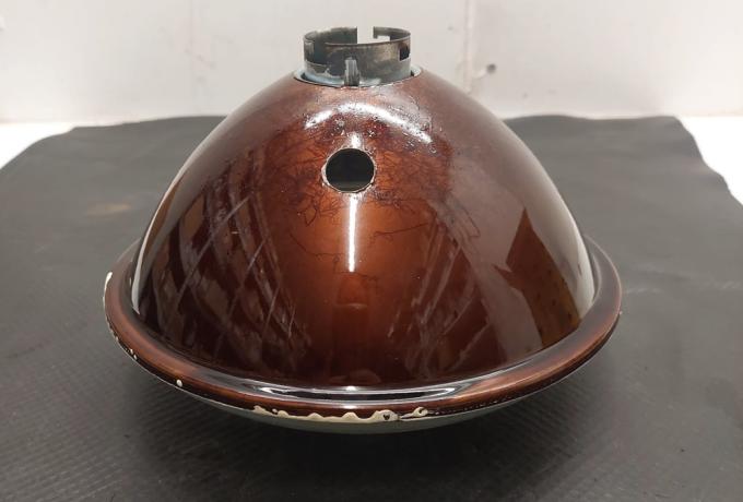 Headlight 8" Unit domed Glass with pilot light