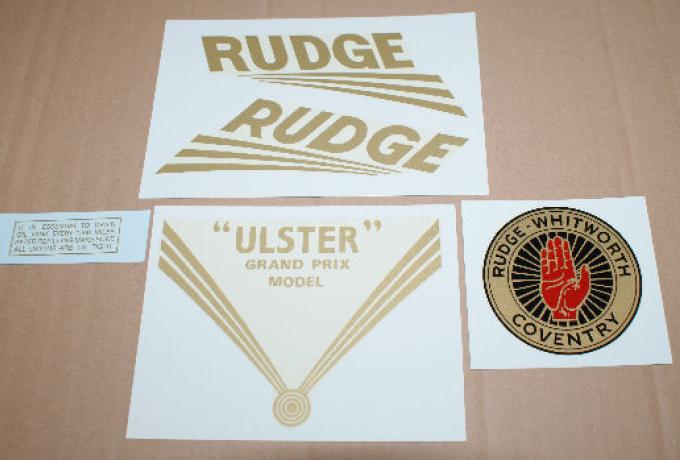 Rudge Ulster 1936 Abziehbilder Set