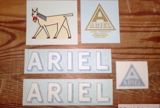 Ariel Sticker Set 1930