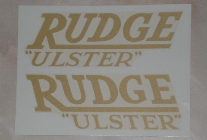 Rudge Ulster Abziehbild für Tank/Paar 1937/39