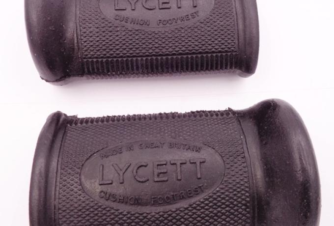 Lycett Footrest Rubbers Pair - 1 Pair in stock
