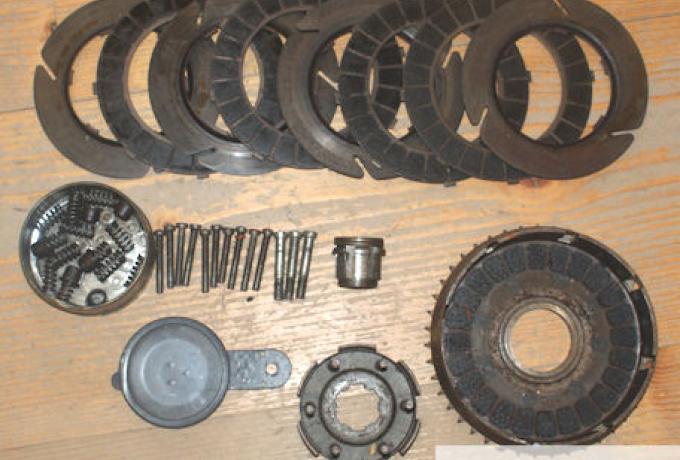 Clutch Parts used.  Bsa.