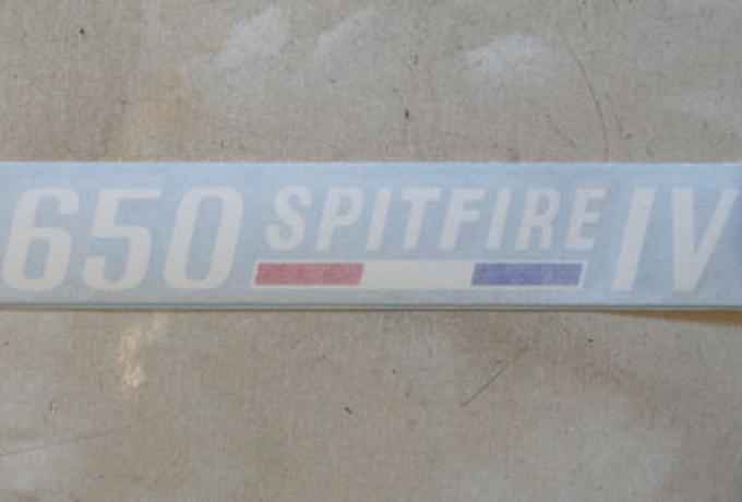 BSA 650 Spitfire IV Sticker for Side Panel 1968