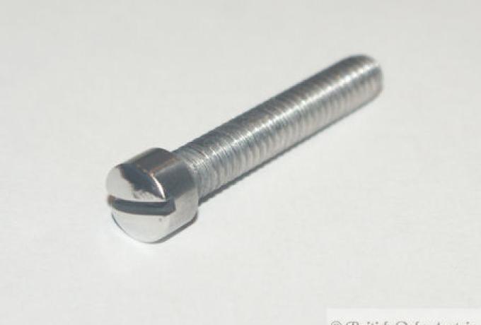 Whitworth Fillister Head Slotted Screw 1/4" x 1 1/2"  UH. SS