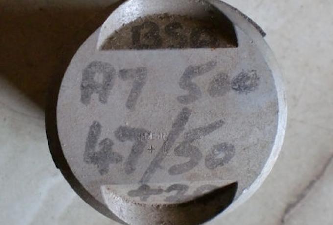 BSA A7 Kolben gebraucht 500ccm 1947/50 62.4mm +20