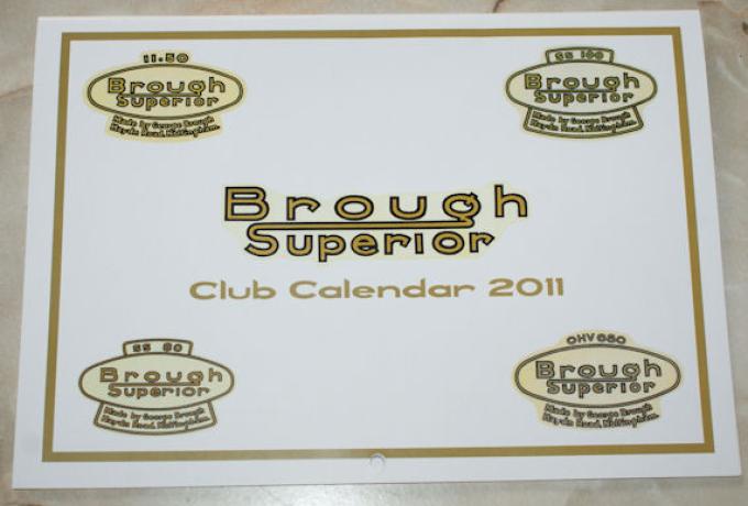 Calendar 2011 Brough Superior