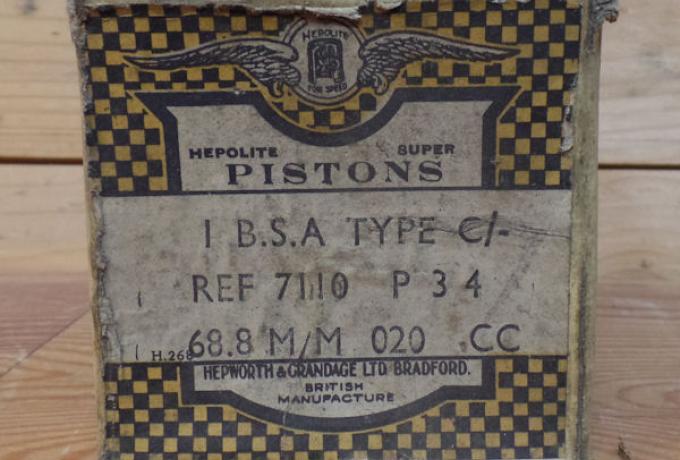 Bsa M19 Piston. 68.8mm+020th. 1937. 1938. 350cc