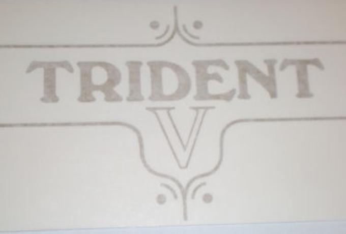 Triumph "Trident V" Panel Sticker 1971