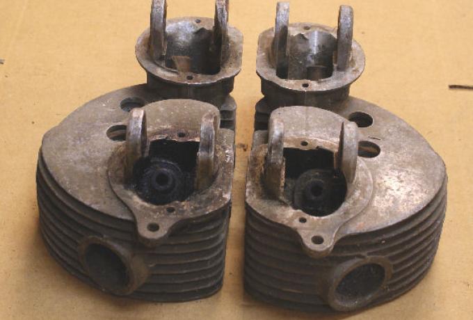 Ajs. Matchless Cylinder Head used