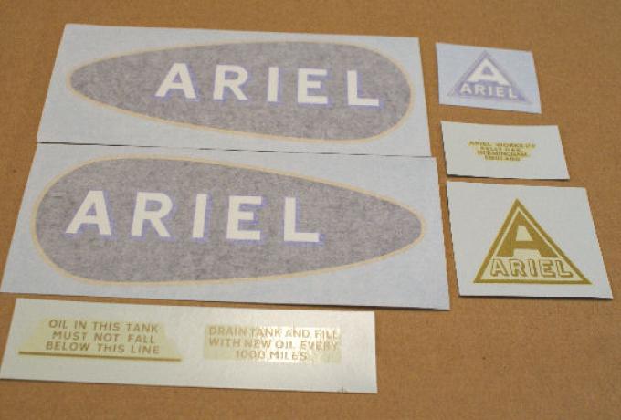 Ariel Sticker Set for Vertical Engine Models 1932