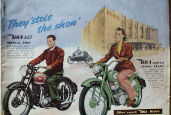 The Motor Cycle - London Show Report, Magazin 27.10.1949