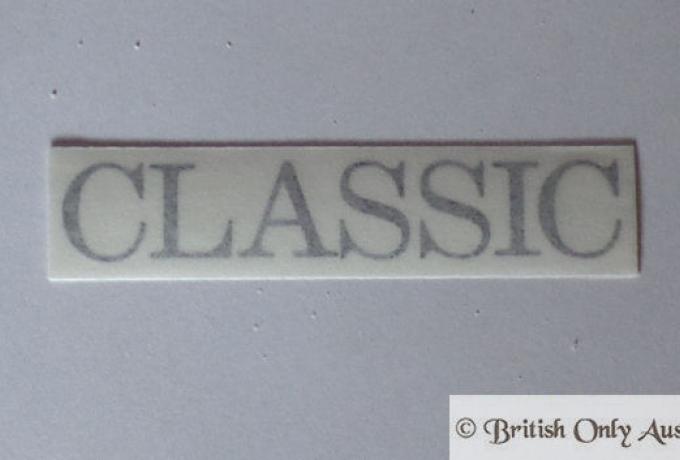 Norton 'Classic' Aufkleber für Seitendeckel 1987