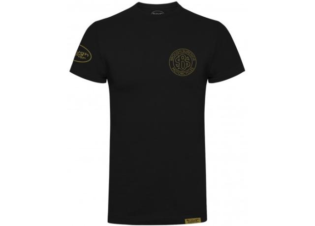 Brough Superior Roundel Logo T-Shirt Black Large  