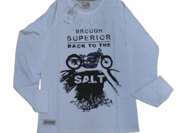 Brough Superior "Back to the salt" Langarm Shirt XXXL