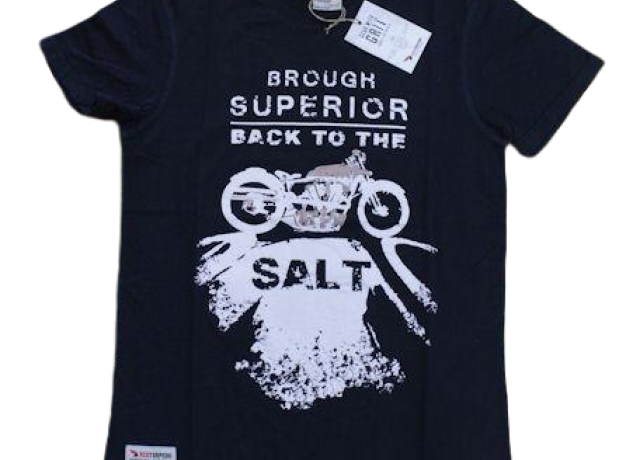 Brough Superior "Back to the salt" schwarz T-Shirt XXL