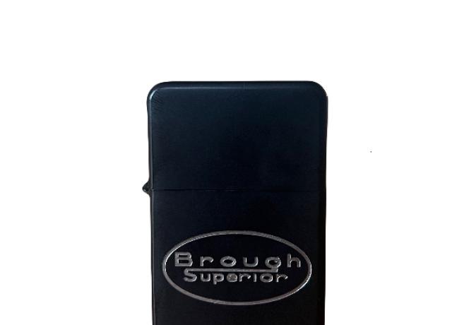 Brough Superior Zippo black/gold
