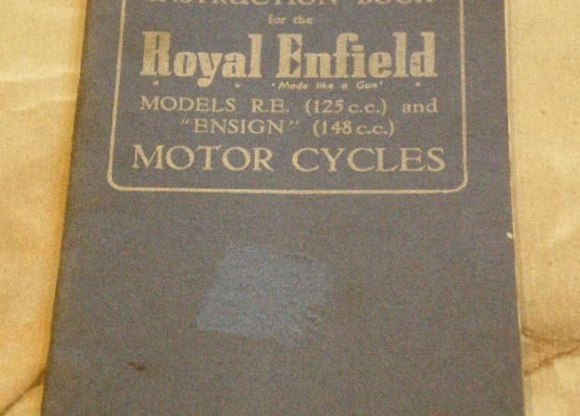 Instruction Book for the Royal Enfield, Handbuch
