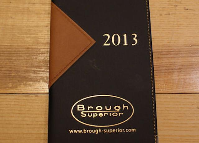 Brough Superior Taschenkalender 2013