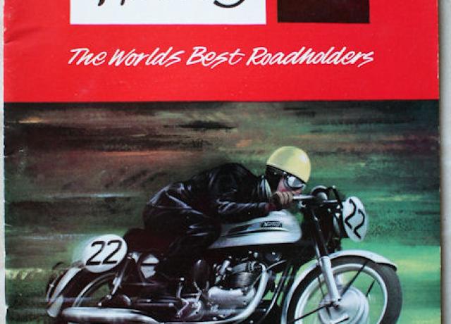 Norton 1963 "The Worlds Best Roadholders" Prospekt
