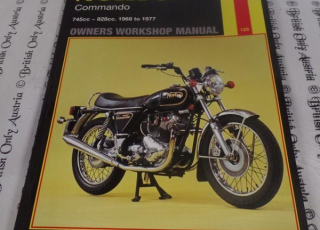Norton Commando Owners Workshop Manual Handbuch