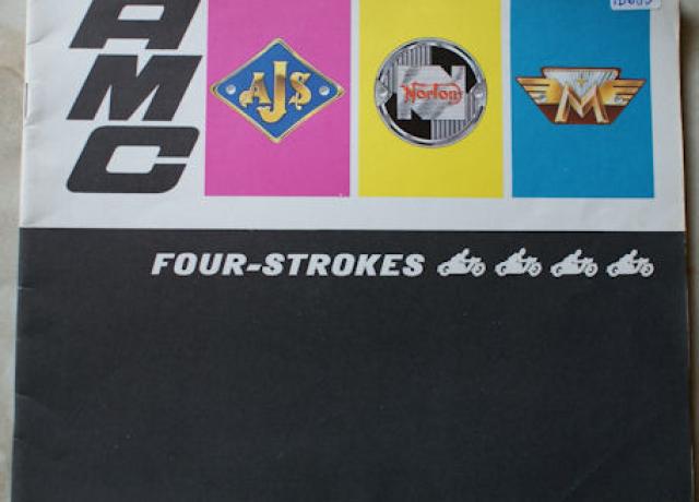 AMC AJS,Norton,Matchless Four Strokes Prospekt
