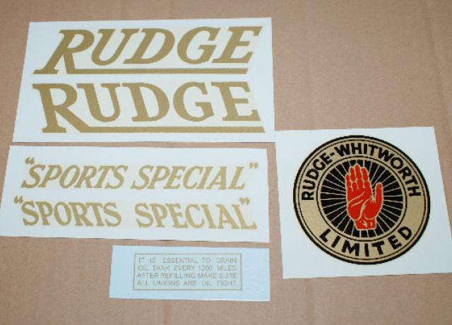 Rudge Sports Special 1939 Abziehbilder Set