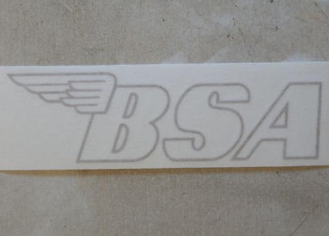 BSA Tank Sticker 1971-72 