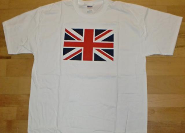 Union Jack T-Shirt weiß / XL