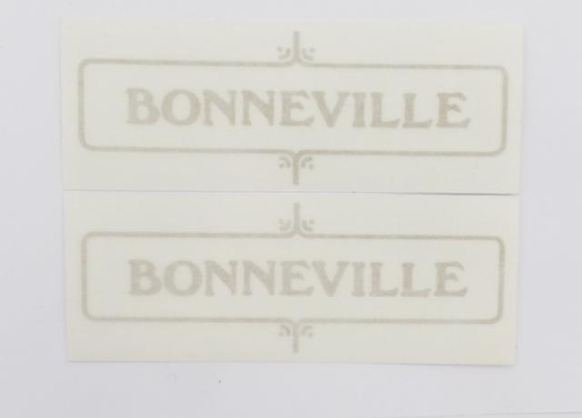 Triumph Bonneville Sticker  for Panel 1970's Pair