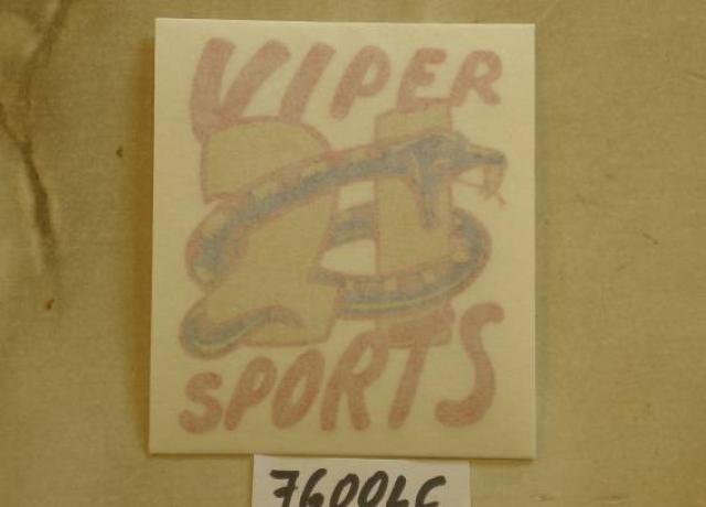 Velocette Viper Sports 21 (Export) Aufkleber 