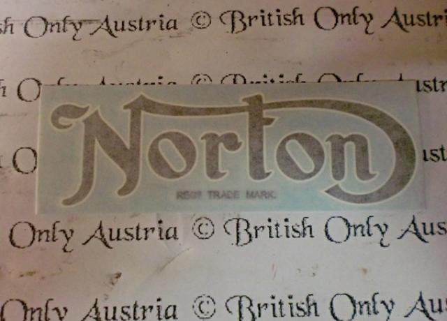 Norton Sticker for Tank