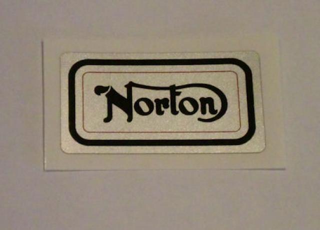 Norton Aufkleber für Rotary Lenker 
