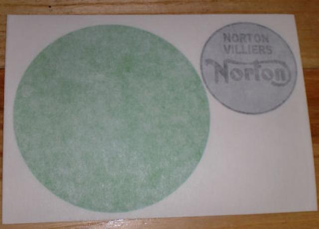 Norton Tank Top Sticker 1968