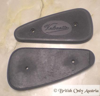 Velocette Kneegrip Rubbers with Steel /Pair