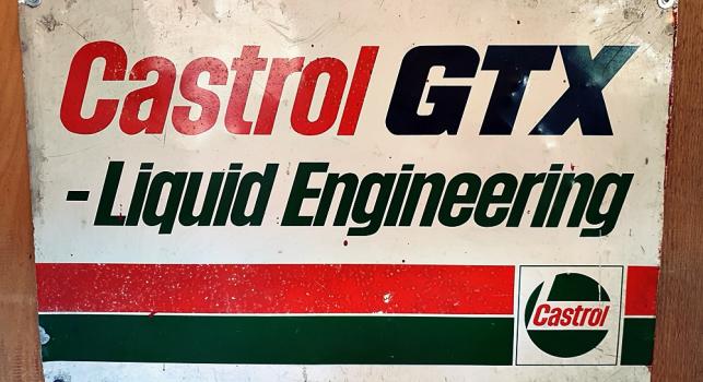 Castrol GTX Sign