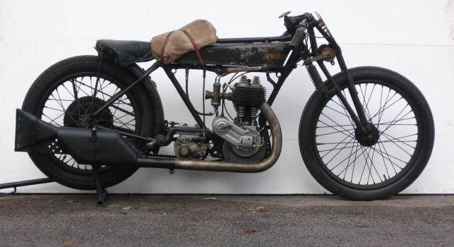 New Hudson 1926. Brooklins amature racing motorcycle. By Gernot Schuh