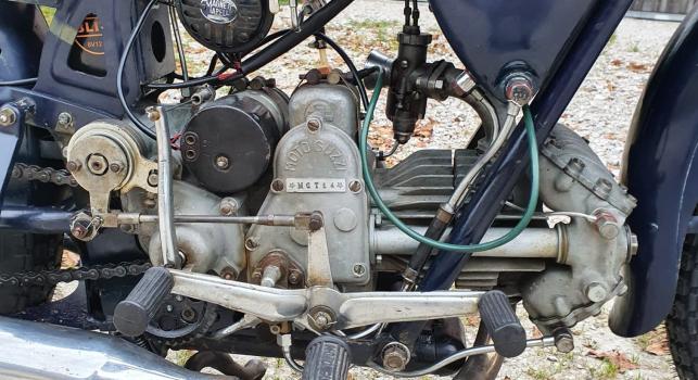 Moto Guzzi Model Aroni 1949 250cc