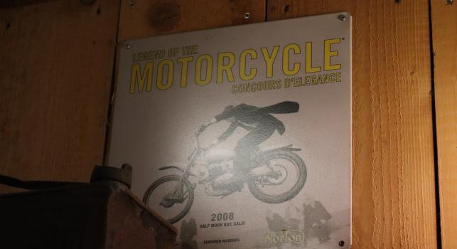 Legend of the Motorcycle Sign 2008