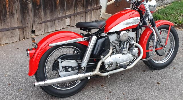 Harley Davidson Model KH 1956