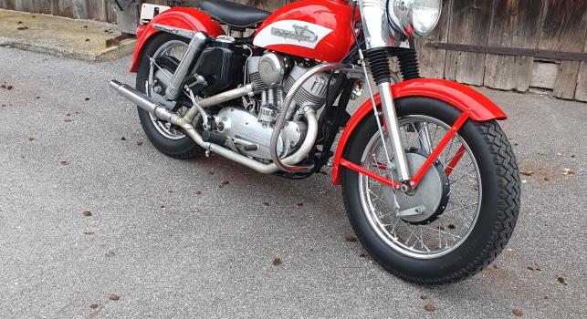 Harley Davidson Model KH 1956