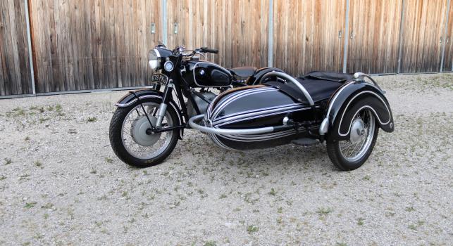 BMW R60/2 with Steib Sidecar 1961