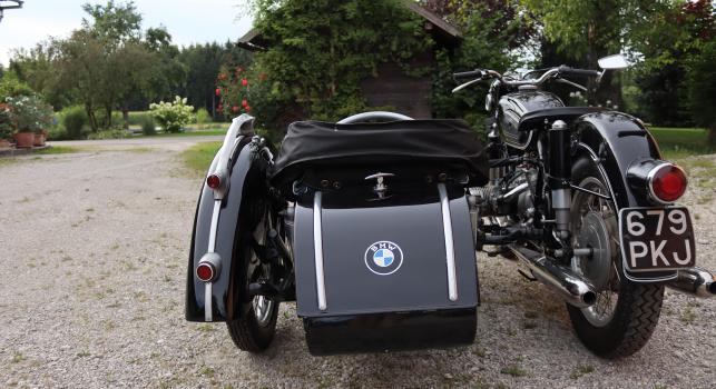 BMW R60/2 mit Steib Beiwagen 1961