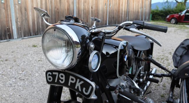 BMW R60/2 mit Steib Beiwagen 1961