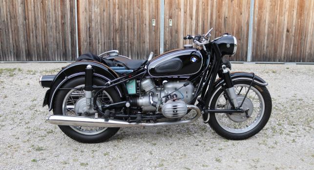 BMW R60/2 mit Steib Beiwagen 1961