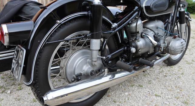 BMW R60/2 mit Steib Beiwagen 1961