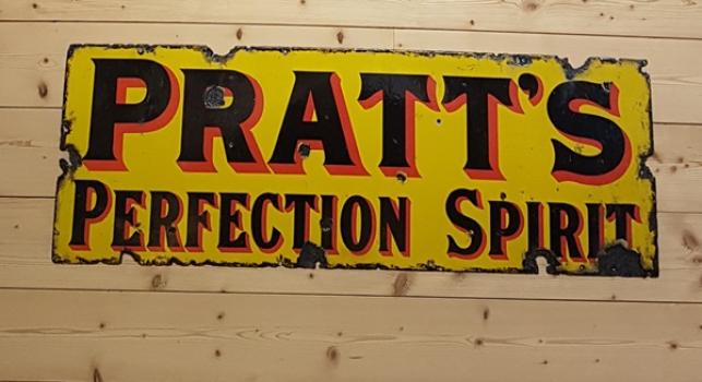 Pratt's Perfection Spirit Sign