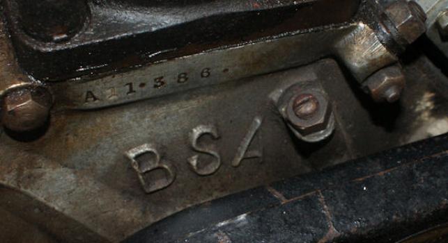 BSA Sloper M33/11  with Sidecar 
